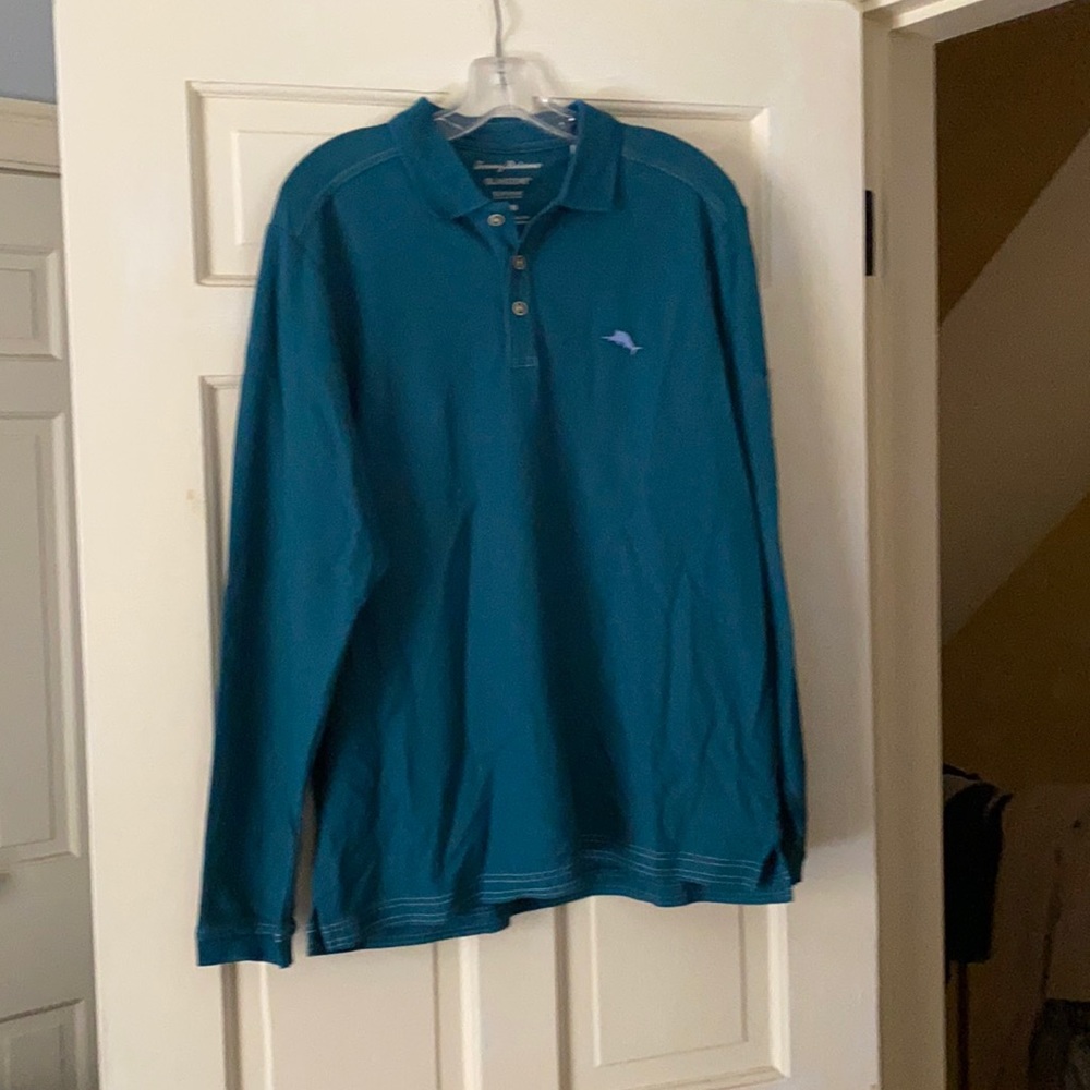 Tommy Bahama Long Sleeve Polo Shirt